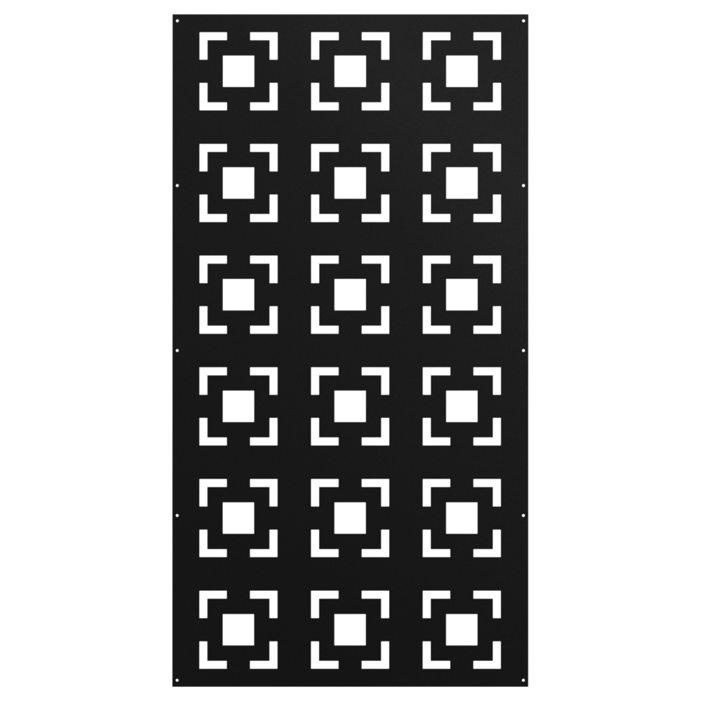 Cinder Block Privacy Screen