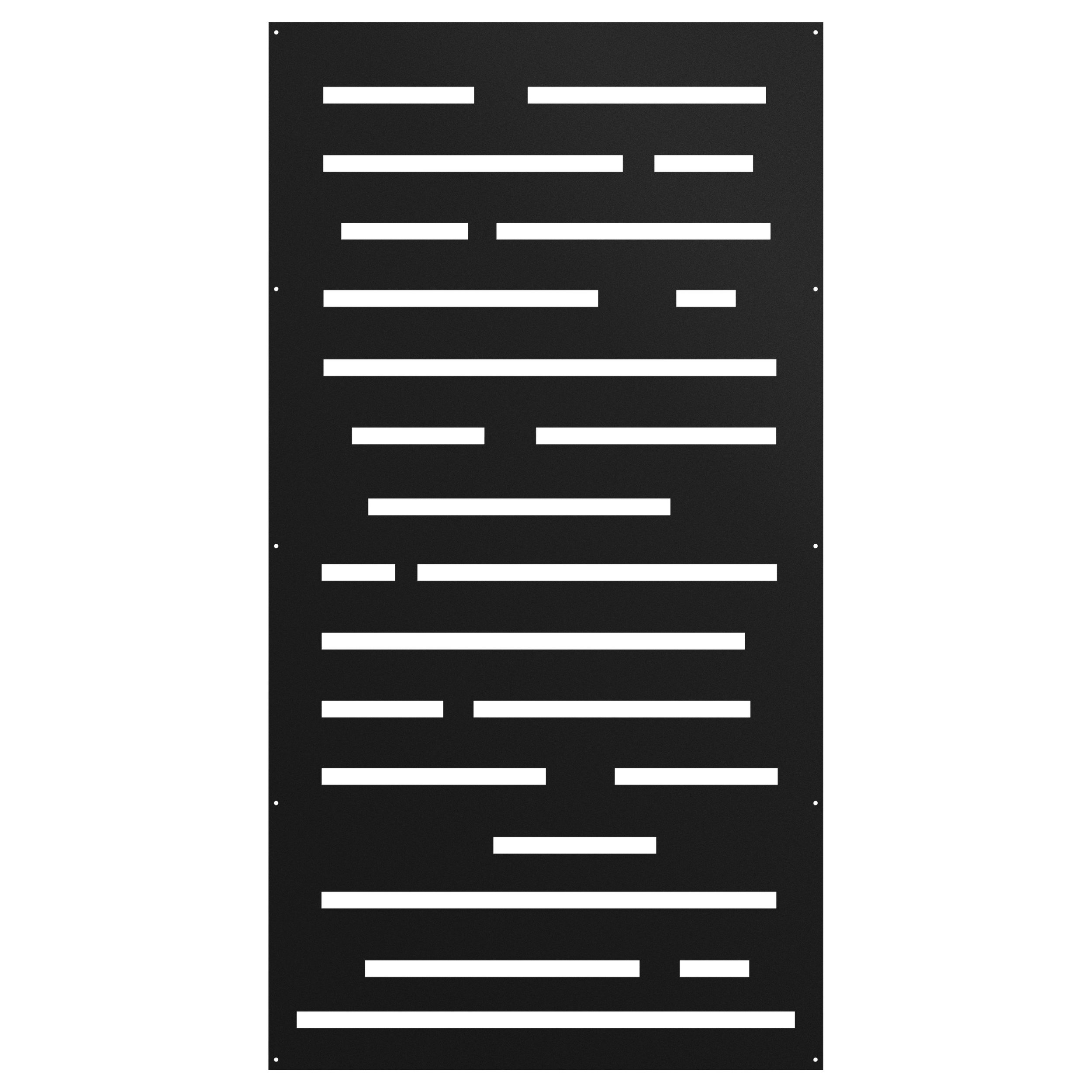 Blurrier Lines Privacy Screen